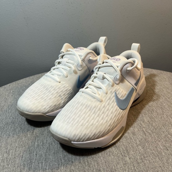 Nike Zoom Bella 6 White Light Armoury Blue Women's Gym Shoes Size 7 DR5720-106​ - Picture 8 of 10